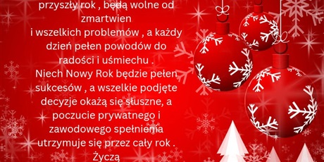 ŻYCZENIA ŚWIĄTECZNE